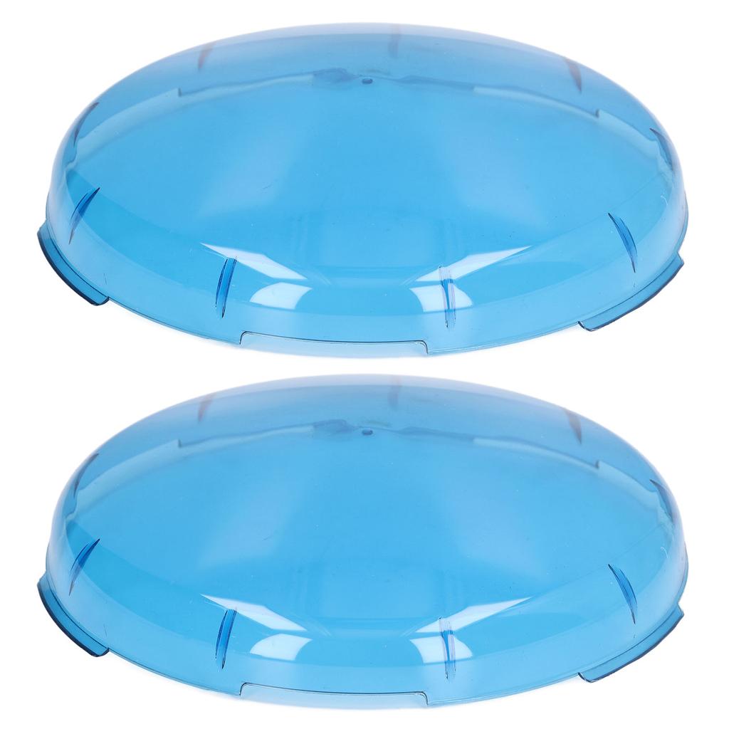 2Pcs 19cm Pool Lamp Lens Cover Swimming Pond Light Blue Transparent Lid for HAYWARD AMERILITE