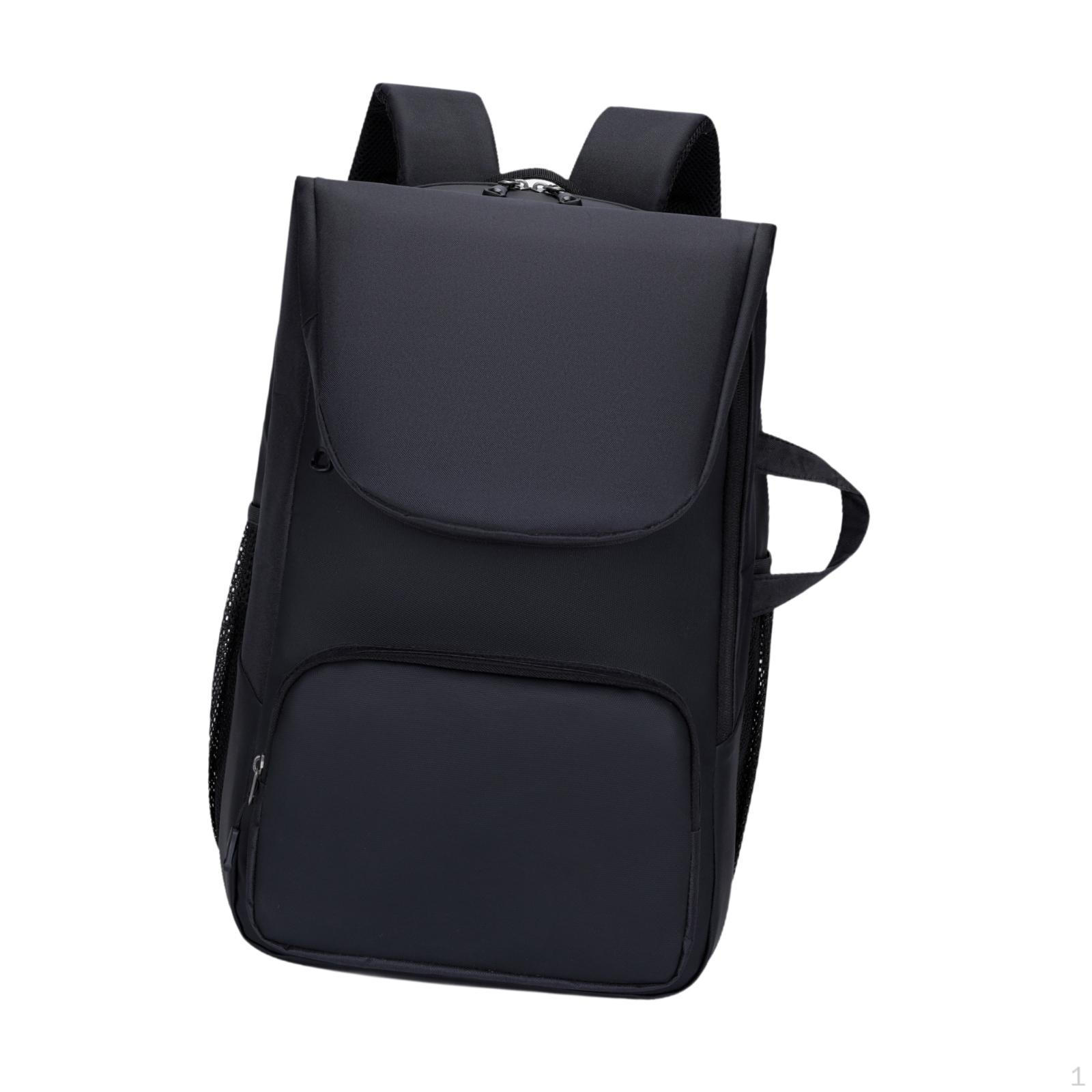 

Рюкзак для тенниса и бадминтона с большим отделением для хранения обуви чёрный