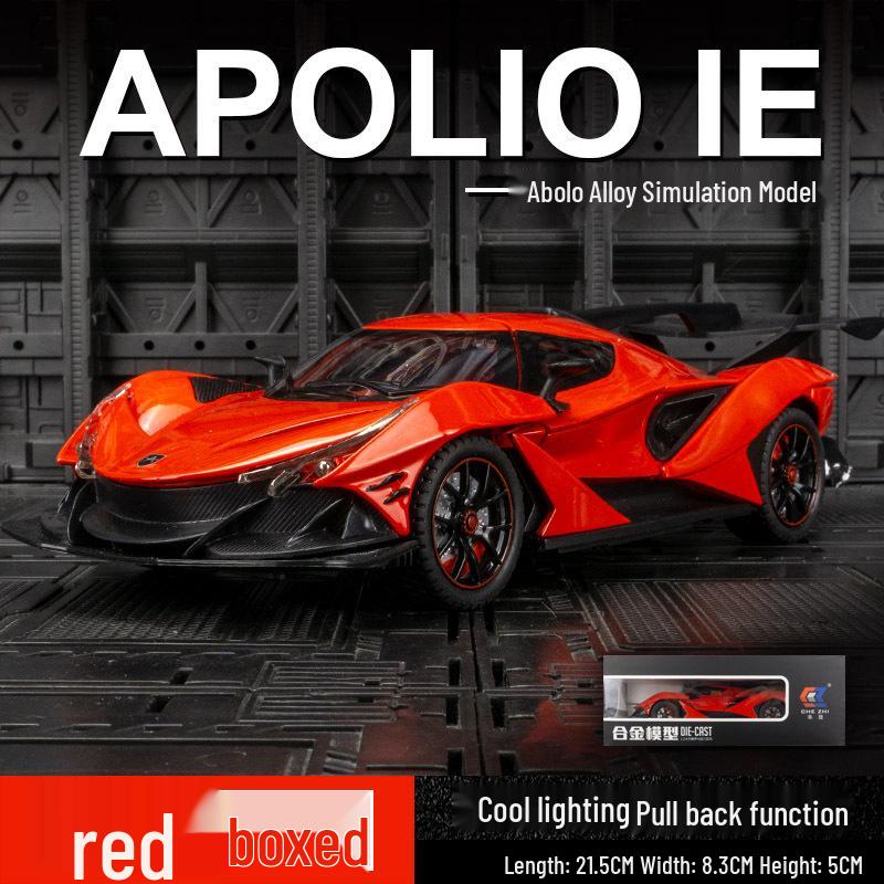 

Cezhi CZ24692 Alloy Super Sports Car Model Toy with Sound and Light - Pull Back Children s Gift