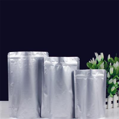 10 ks hliníková mylarová fólia so zipsom, stojaca taška, samozatváracia, s odtrhávacím zárezom, opakovane použiteľná, doypack, taštičky na potraviny, snacky, čokoládu