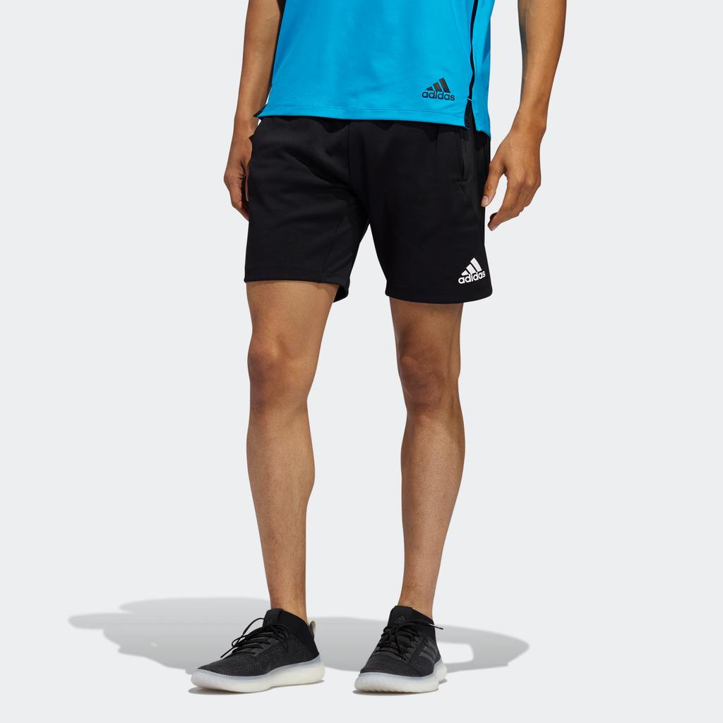 Adidas Primeblue 4K Logo Versatile Training Shorts Men Shorts Black FJ6139