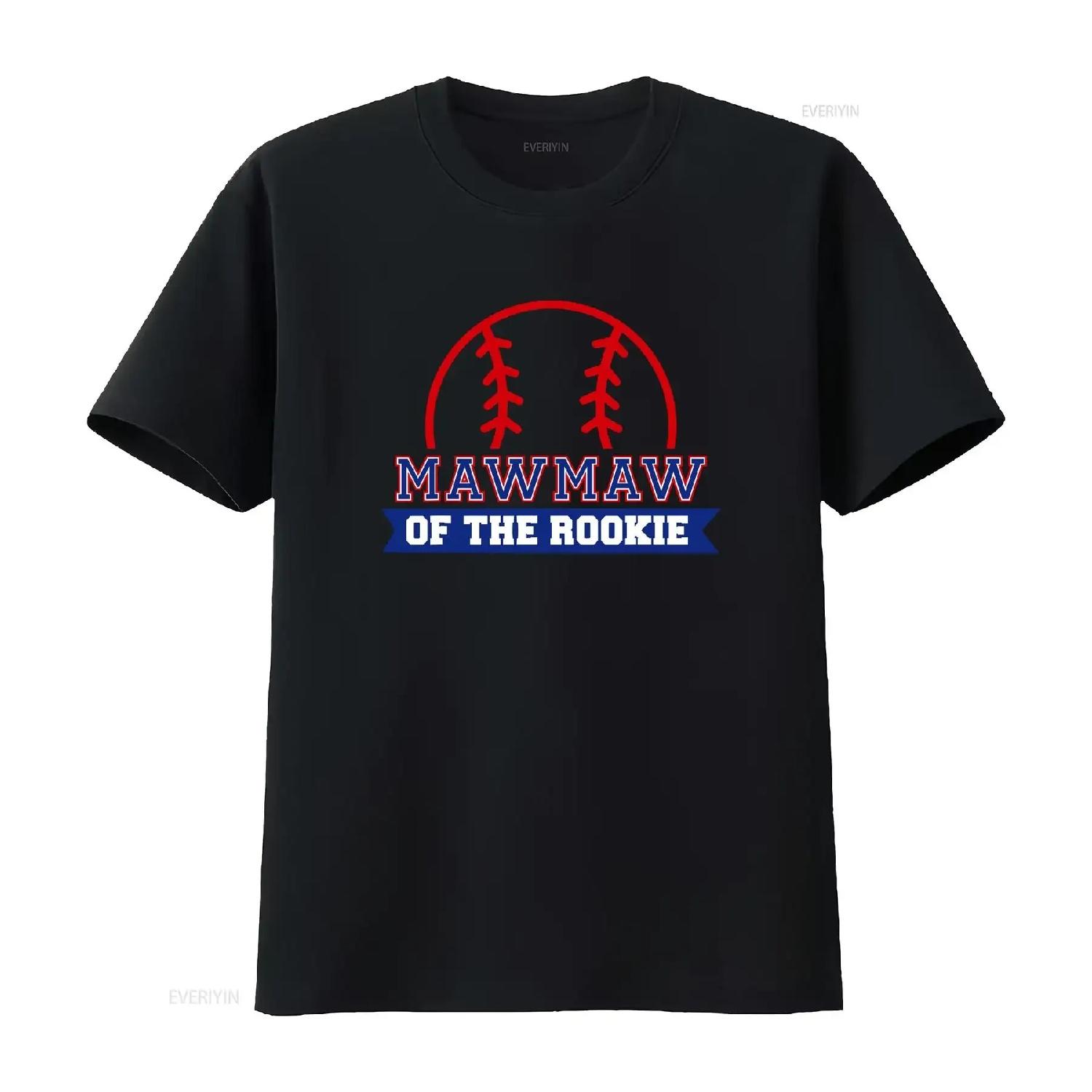 

MawMaw of Rookie 1st Birthday Baseball Theme Matching Party T Shirt SweaT 19395 vintage Washed graphic Stretched Versatile S чёрный
