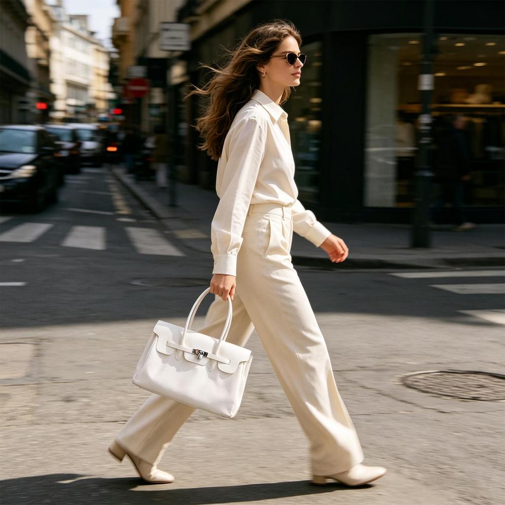 Borsa da Donna Grande Capacità a Tracolla/Spalla per Pendolarismo Lavoro