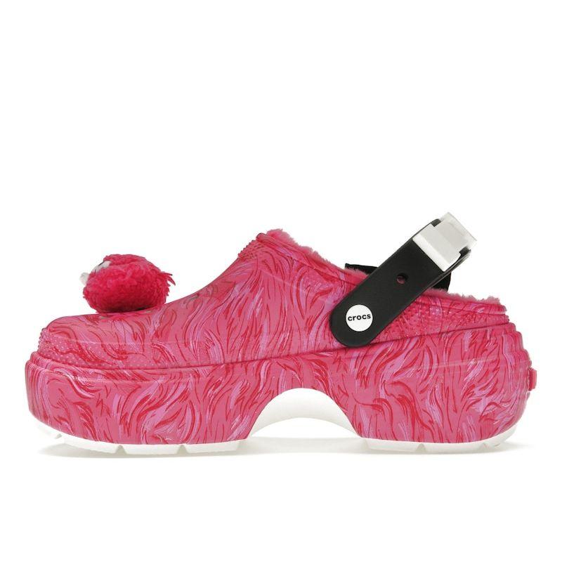 Fortnite x Crocs Stomp Lined Clog Cuddle Team Leader Unisex Sneakers Pink Multi 210497-9DD