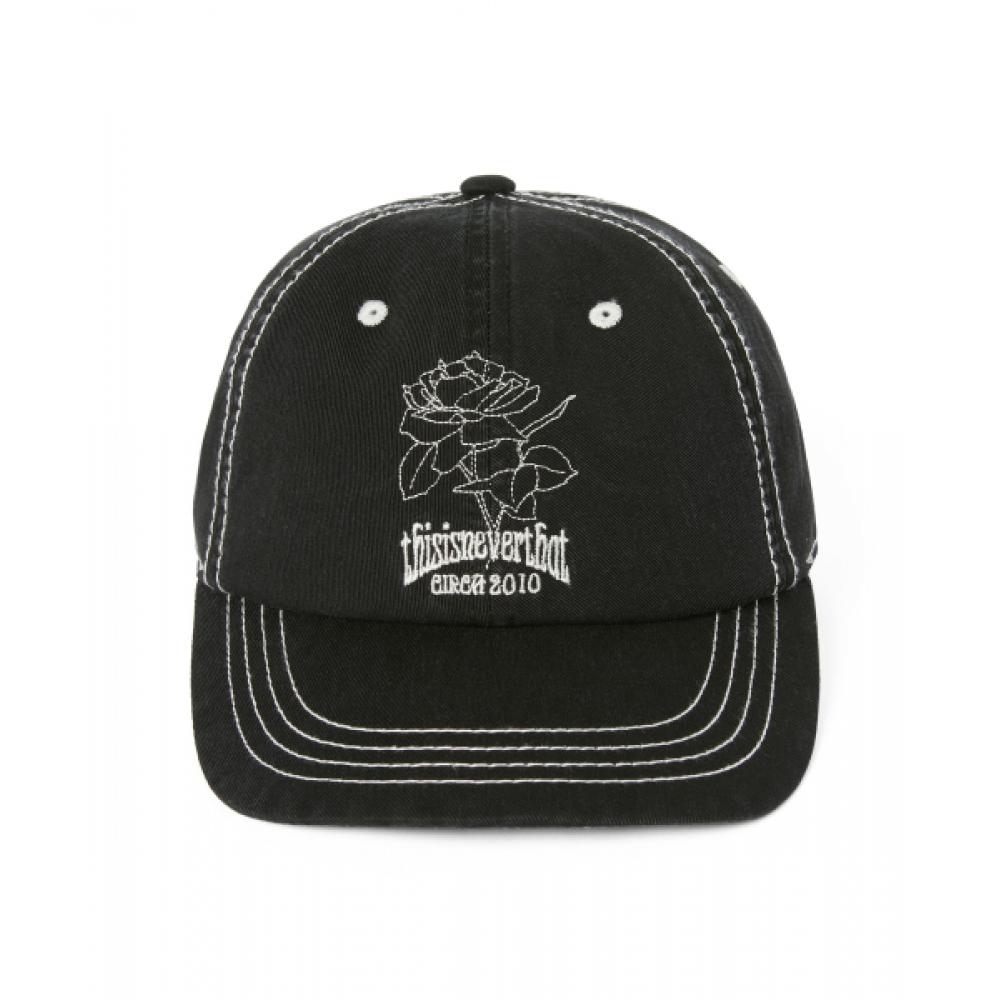 Thisisneverthat Contrast Stitch Cap Black