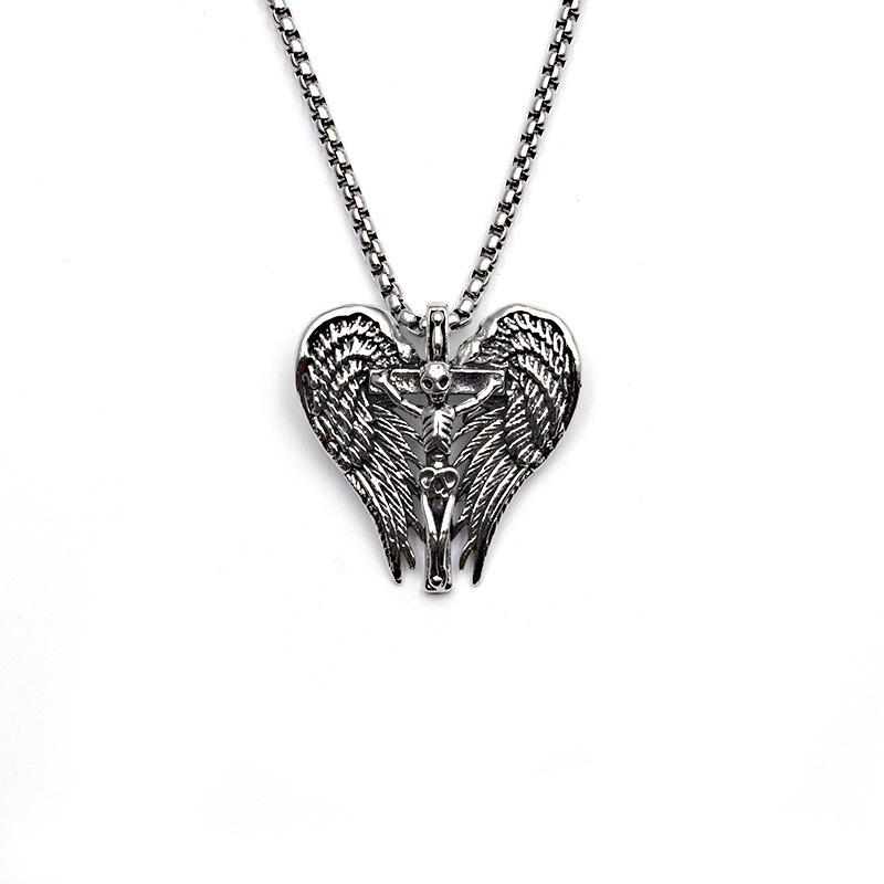 Men's Fitness Necklace Stylish Titanium Steel Boxing Glove Pendant