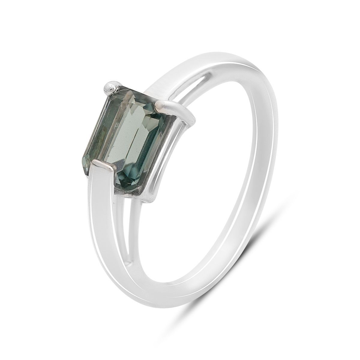 

Срібна каблучка з топазом Лондон Блю 1.41ct, вага виробу 2,48 гр (2166955) 18 синій
