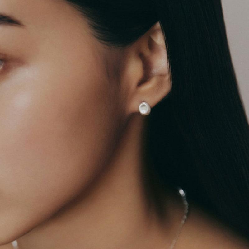 enuff (silver 925) Textured mini stud earring