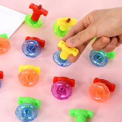 12/20 Peças Mini Giroscópio de Torção de Velocidade Brinquedos Giratórios Lembrancinhas de Festa de Aniversário para Crianças Presente de Natal Enchimento de Pinhata Prêmios de Recompensa de Sala de Aula