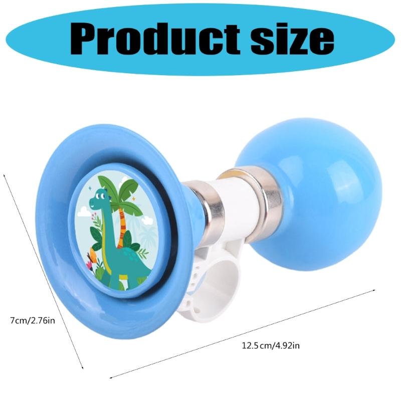 Girls Bike Decoration Horn Outdoor Cycling Horn Metal Bike Horn Loud Bike Bells for Mountain Cyclists