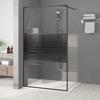 Shower Wall 115x195 Cm Transparent ESG Glass