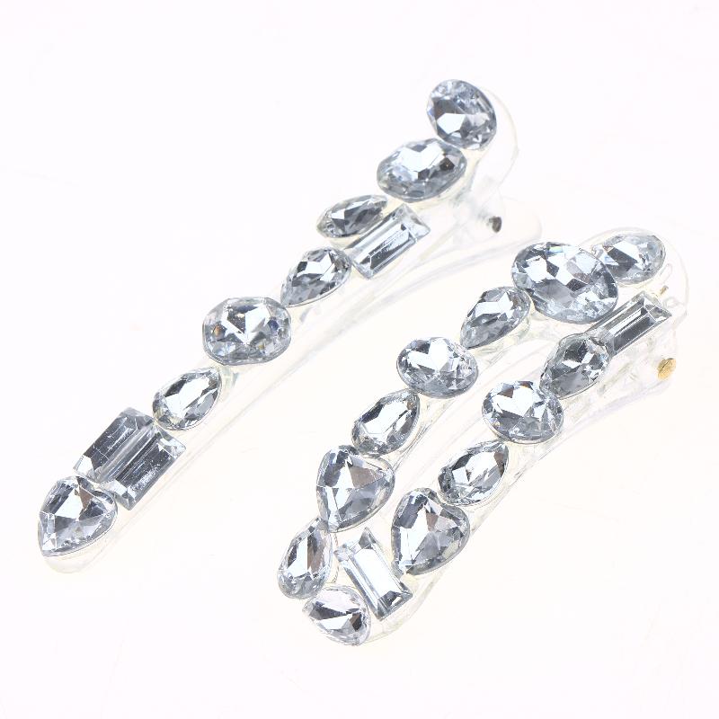 1/2Pcs Vintage Luxury Shining Hairpins Women Bangs Hair Clips Sweet Hair Accessories