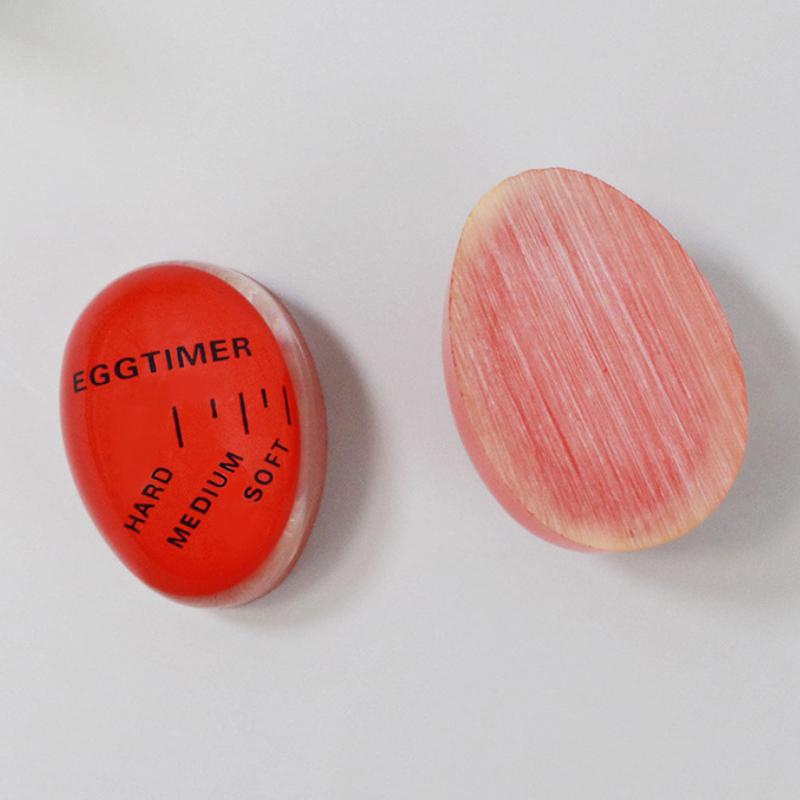 Eggklokke Kjøkken Elektronisk Gadget Farge Egg Koking Endring Deilig Løskokt Hardkokt Miljøvennlig Resin Rød Timer Verktøy