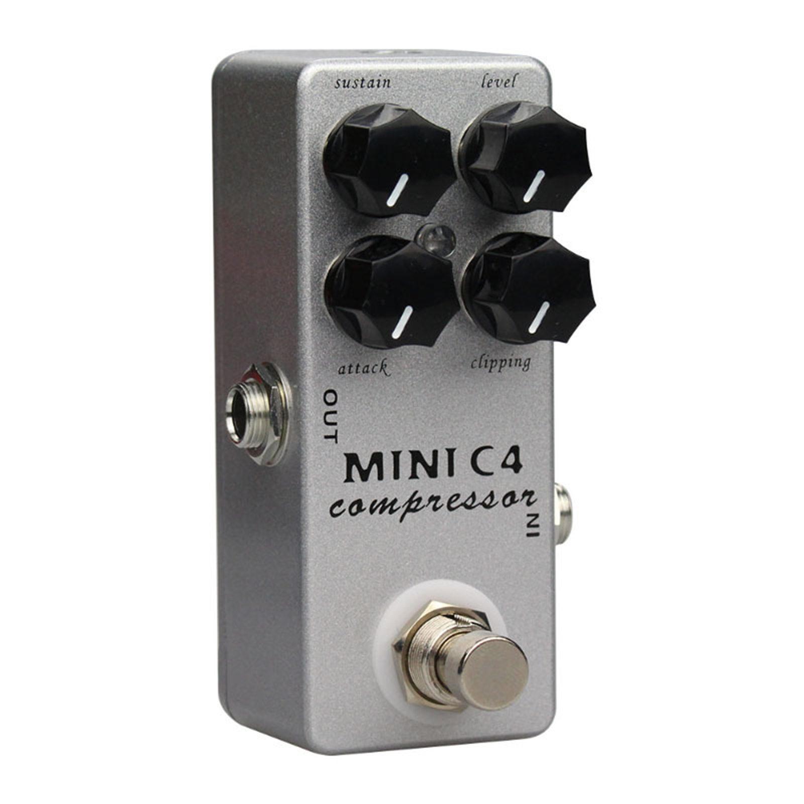 

Guitar Effects Pedal 4 Modes Effector Compact Compressor Guitar Effect Pedal for Effects Processors Tremolo Sound Mixer