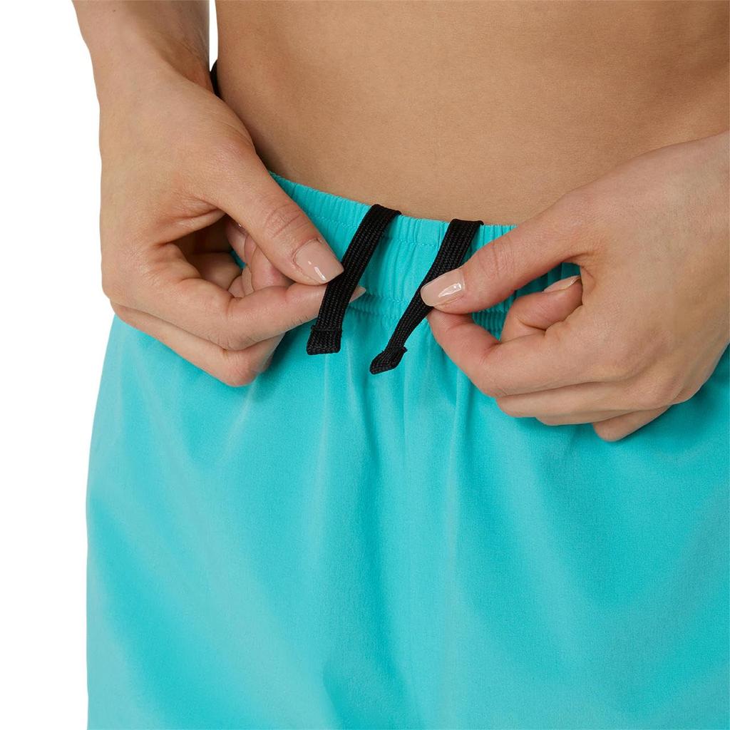 Running Wear WOMEN MULTI POCKET 4IN SHORT ENERGY AQUA L [ASICS]