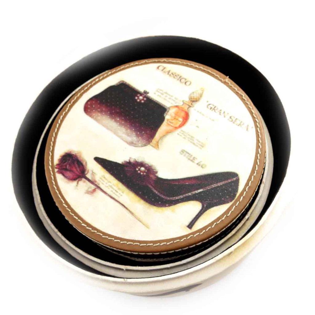 Les Trésors De Lily [J7522] - Set de 3 malles bois 'Belle Epoque' beige marron