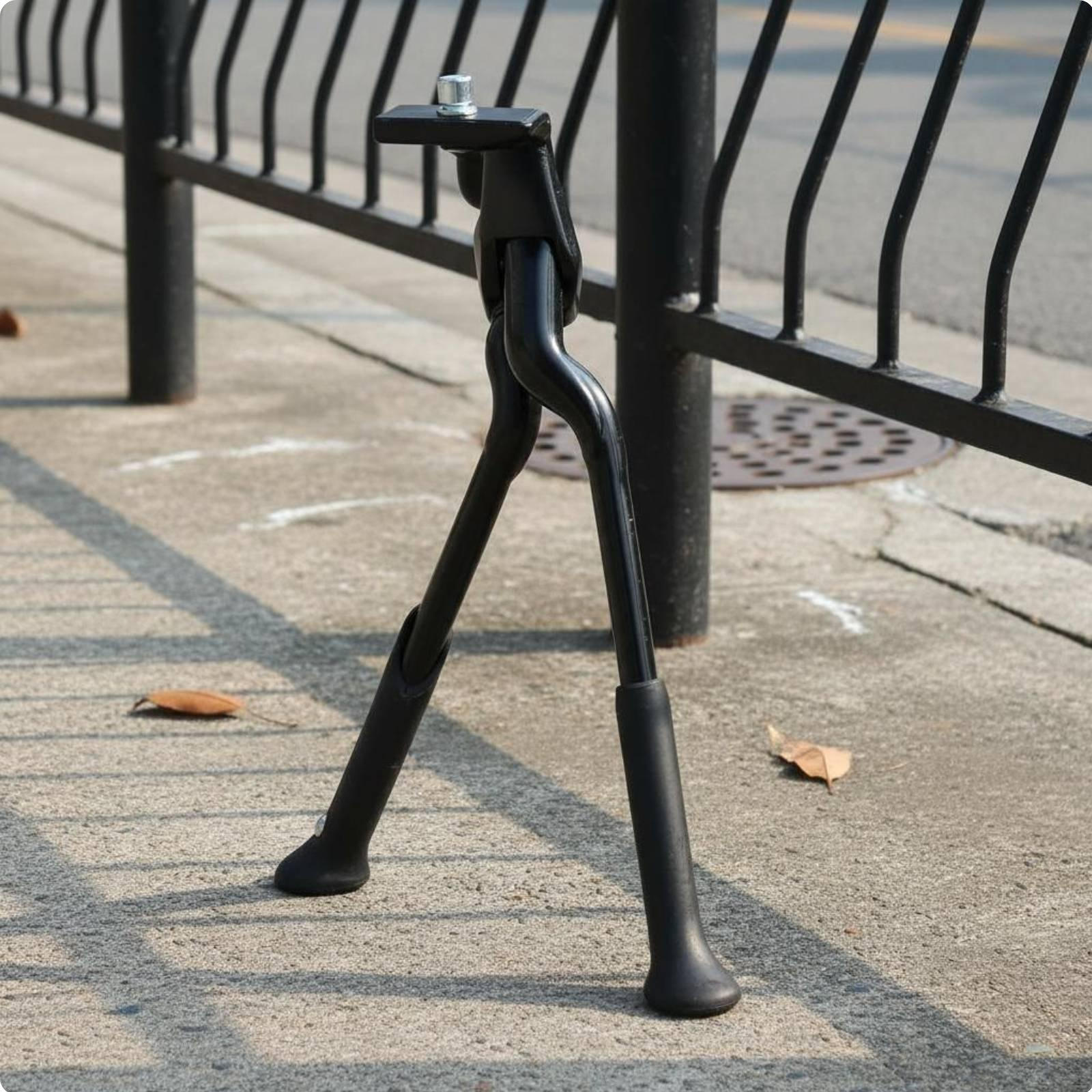 Cycle Kickstand Universal Fit Side Mount NonSlip Foot Aluminum Stand