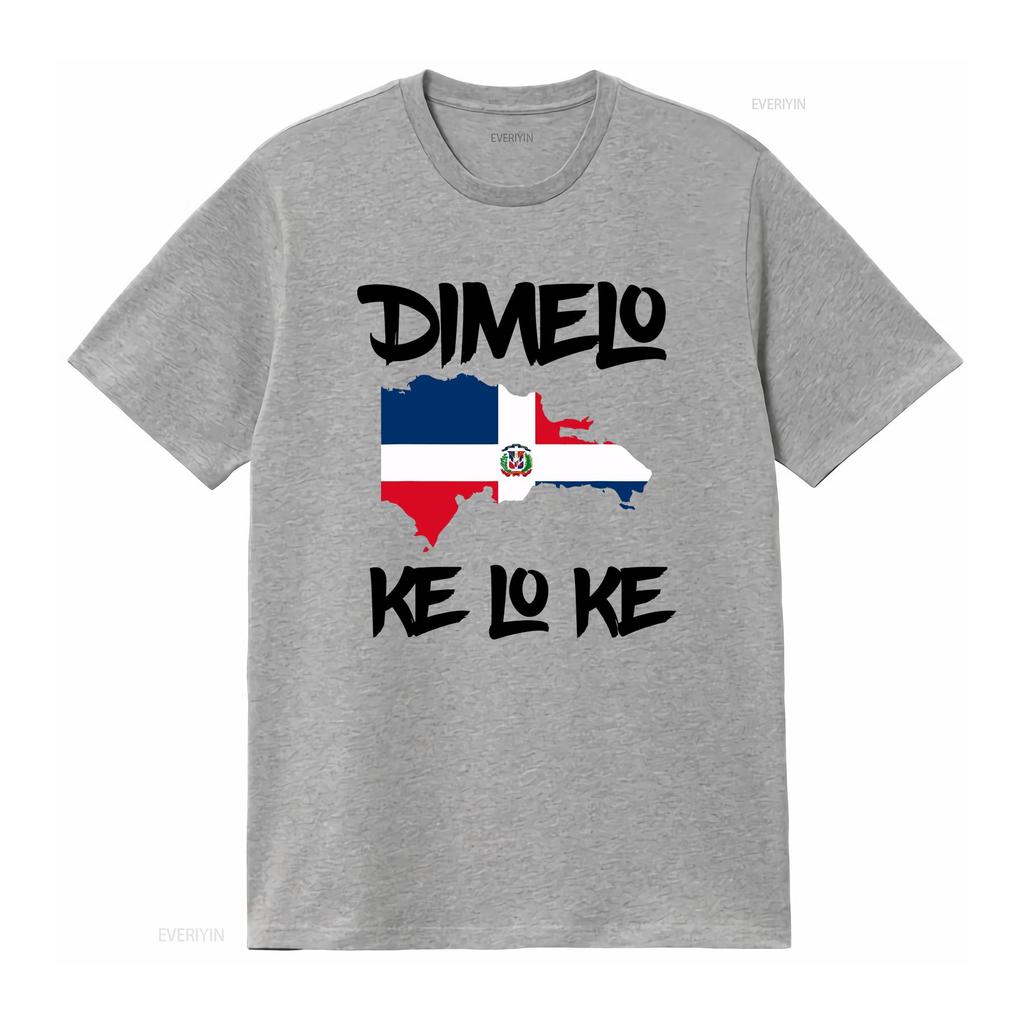 Dimelo Ke Lo Dominican Republic shirt for men Woman kids T vintage Washed Comfortable Top For Everyday Wear Breathable