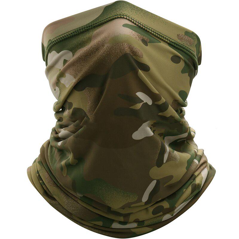 Soft Face Cover Scarf Sunscreen Outdoor Cycling Men Balaclava Sun Protection