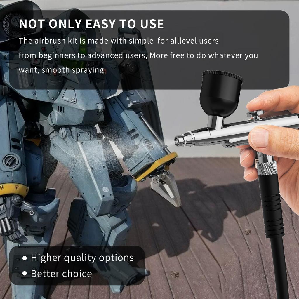 High Pressure Airbrush Guns for Precisions Crafting Suitable for Creative Applications and Enhancing Detail In Artwork