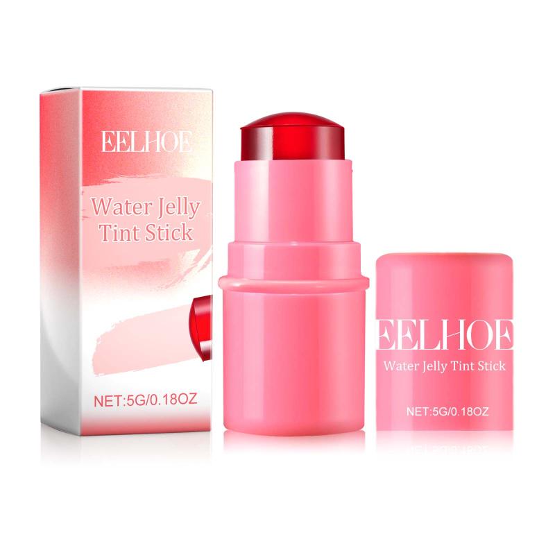 

Fruit Jelly Tint Stick, 2-In-1 Blush & Lip Stain, Buildable Watercolor Effect, Moisturizing Non-Sticky, Easy To Blend 4