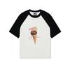 Kappa Kapsule Series Cool Sensation Antibacterial Sports Comfortable Casual Raglan Sleeve Round Neck Breathable Short Sleeve T-Shirt K0E42TD13-012