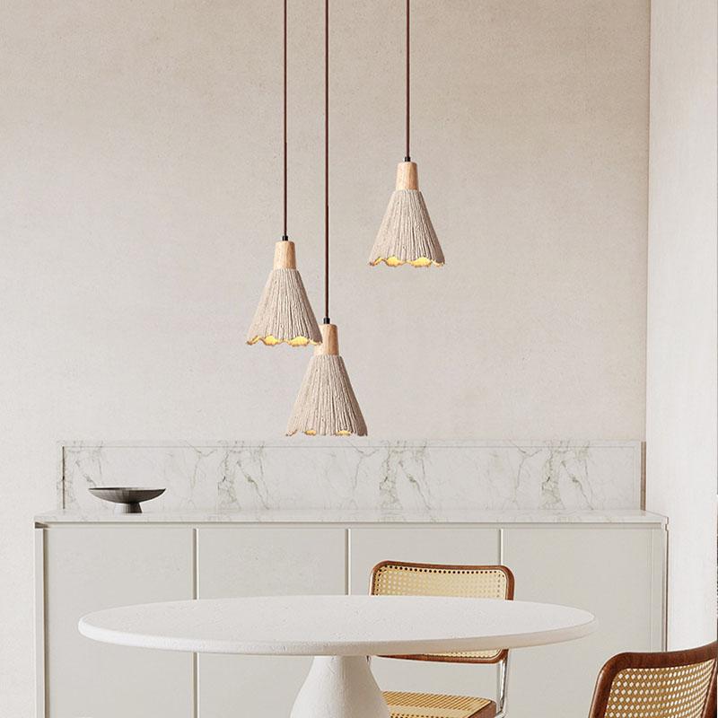 Wabi-sabi Bedroom Bedside Restaurant Bar Cream Style Creative Japanese Homestay Clothing Store Designer Niche Chandelier