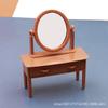 Cute Mini Bedroom Doll House Dressing Table Chair Desk Set Model Small Ornaments Play House Children'S Toys