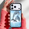 Cute Dolphin Ocean Phone Case for iPhone 17 16 15 14 13 Pro Max Back Cover for 12 11 Pro Coque