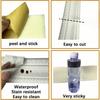 1 Stück 90,55 Zoll Wandpapier dekorative Linie Sockelleistenlinie Dekoration selbstklebend Wohnzimmer Wandgrenze Aufkleber