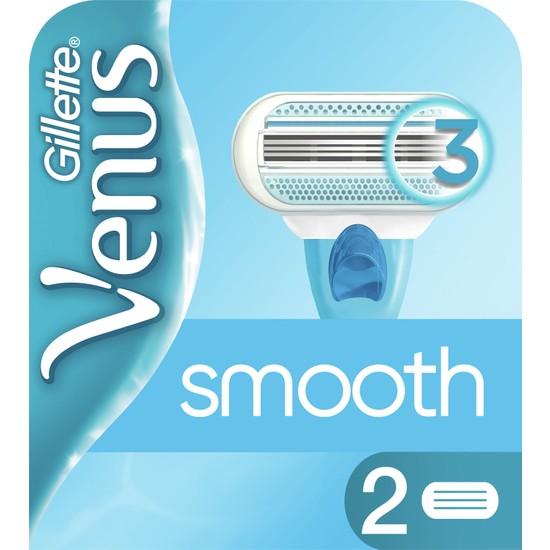 

Сменная бритва Gillette Venus Smooth для женщин, 2 шт.