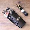 s Holder Leather Pouch Hairdressing Styling Hair Tools Display Stand - Black, 23 x 10cm