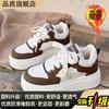 Internet Celebrity White Shoes Women's Winter Velvet High-top Platform Versatile Board Shoes 2025 New Versatile Niche Warm Cotton Shoes