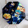 1 PC Automatic Folding Umbrella - Dragon Ball Super Pattern Portable Foldable Design With 8 Ribs Christmas Birthday Gifts