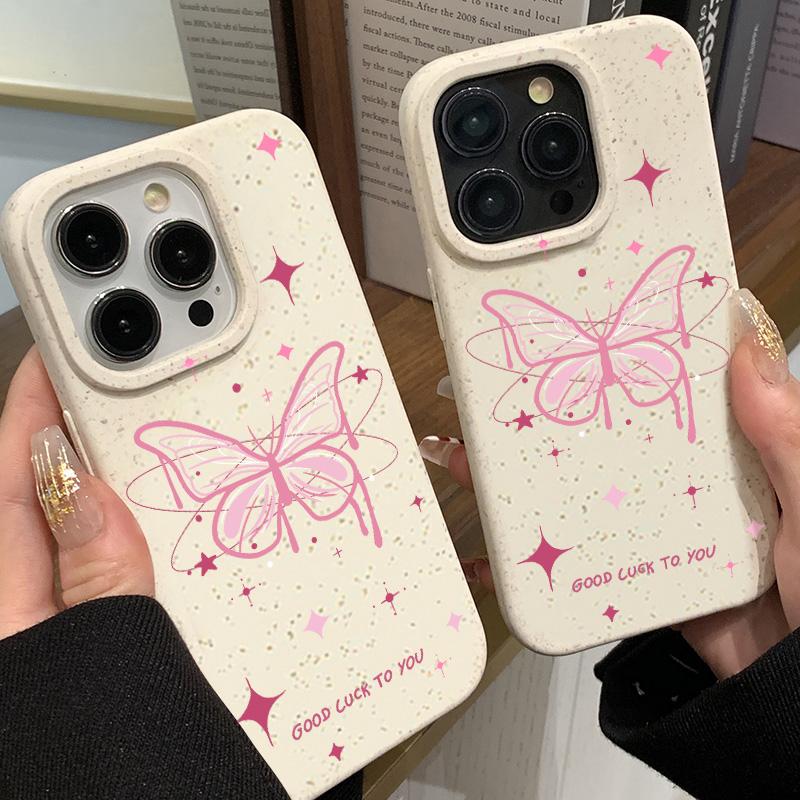 Mobile Phone Cases for iPhone 11 13 XR 15 Pro Max 12 14 Pro Max Case iPhone 16 7 Plus 8 Plus XS Max Degradable and Environmentally Friendly