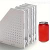 High qualityRetractable 4-Compartment Bookshelf File Storage Box: Desk Necessities & Data File Organizer for Office Furniture, School Storage