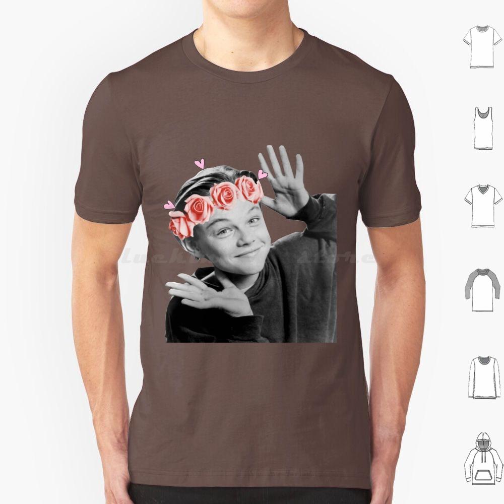Young Leonardo Dicaprio Flower T Shirt Men Women Kids 6xl Leonardo Dicaprio Leonardo Leo Young Leo Titanic Dicaprio 90s Movies