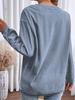 2025 European & American Casual Crew Neck Long-sleeved Pullover Sweatshirt - Autumn/Winter Fashion