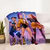 Music Fashion Fusion Blanket Soft & Cozy Suitable for Couch Bedding Office Four Seasons Universal Digital Print