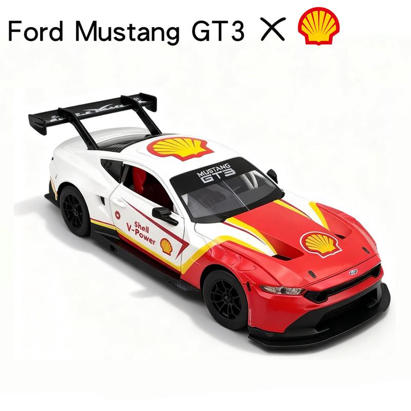 1:24 BMW M4 GT3 Leichtmetall-Sportwagenmodell Diecasts Metall-Rennwagenfahrzeuge Modell Simulation Sound Licht Sammlung Kinderspielzeug Geschenk