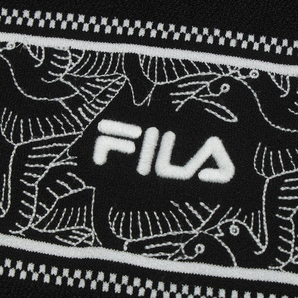 Fila X M.C.ESCHER Short Sleeved Dress Women's Jet Black F11W538311F-BK