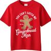 Workout Unisex Teeshirt Crew Neck T Shirt Unisex You Cant Catch Me Im The Gingerbread Anime For Him Top Tees Solid Color Tshirt