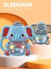 Electronic Koala Piano Finger Keyboard Elephant Cartoon Animal Lights Music Multi-Mode Sound Effect Kids Education Toys Gifts