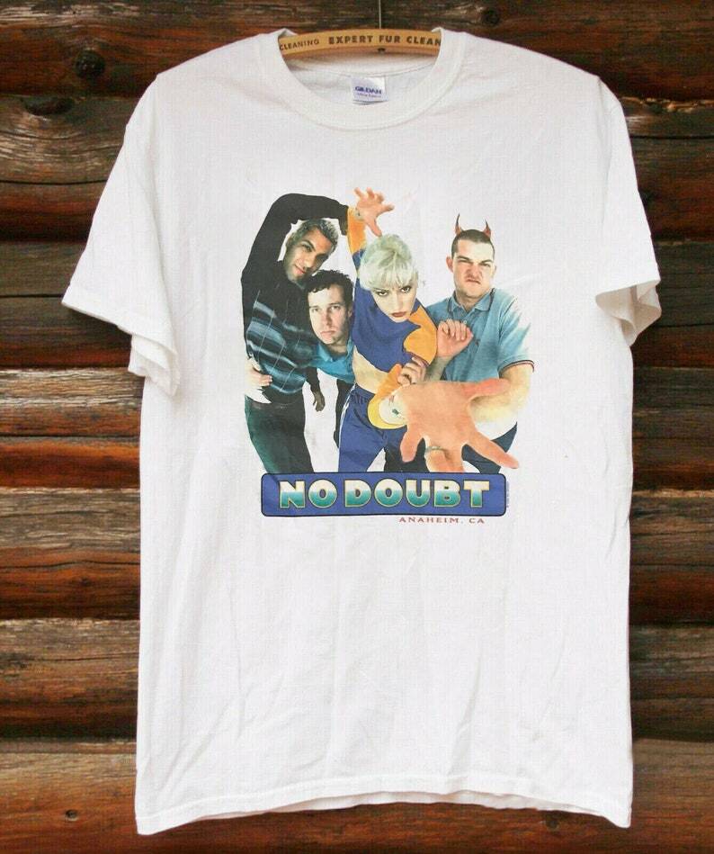 SALE 1996 No Doubt Band Tshirt rock band t-shirt reprinted t-shirt Unisex T-Shirt XXL