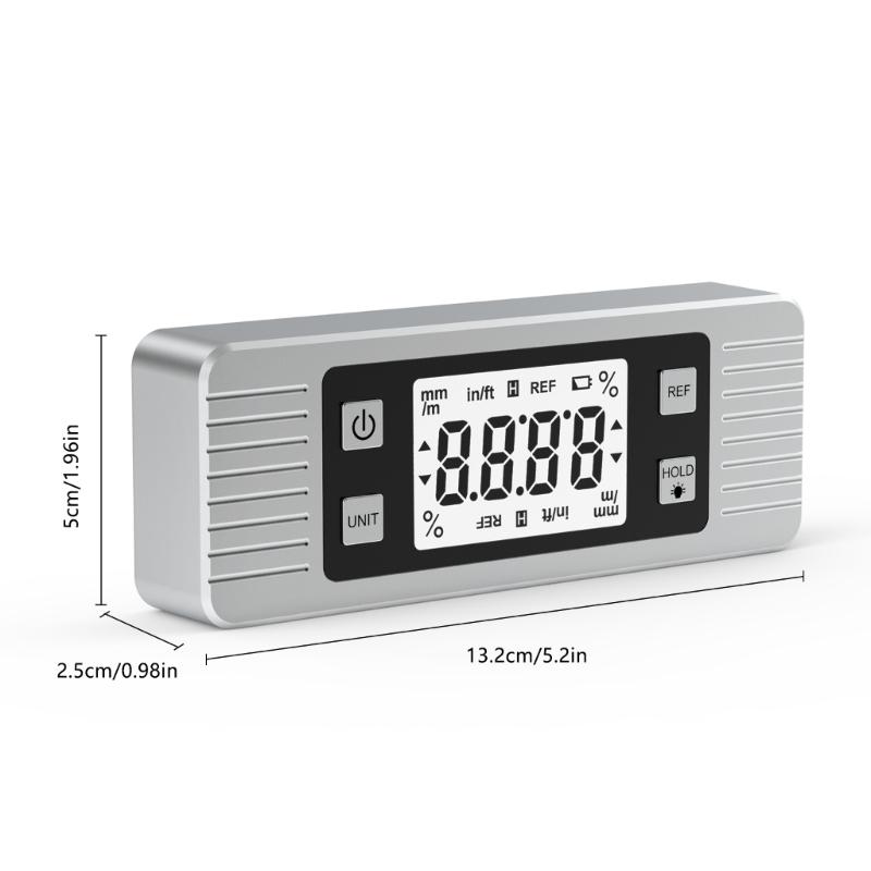 Digital Angles Finders Protractor Inclinometer with Magnetic Base Precisions Measurement Tool Protractors for Woodworking