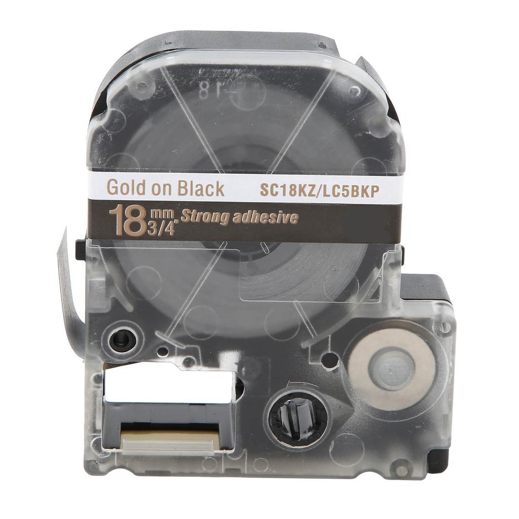 Labeling Tape Corrosion Wear Resistance 18mm Label Making for KING JIM EPSON Printer