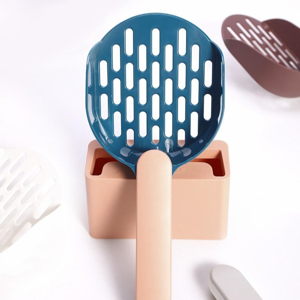 Fine Holes KittenLitter Shovel ABS Plastic Cat Poop Shovel Portable Cat Litter Scoop  Pet Supplies