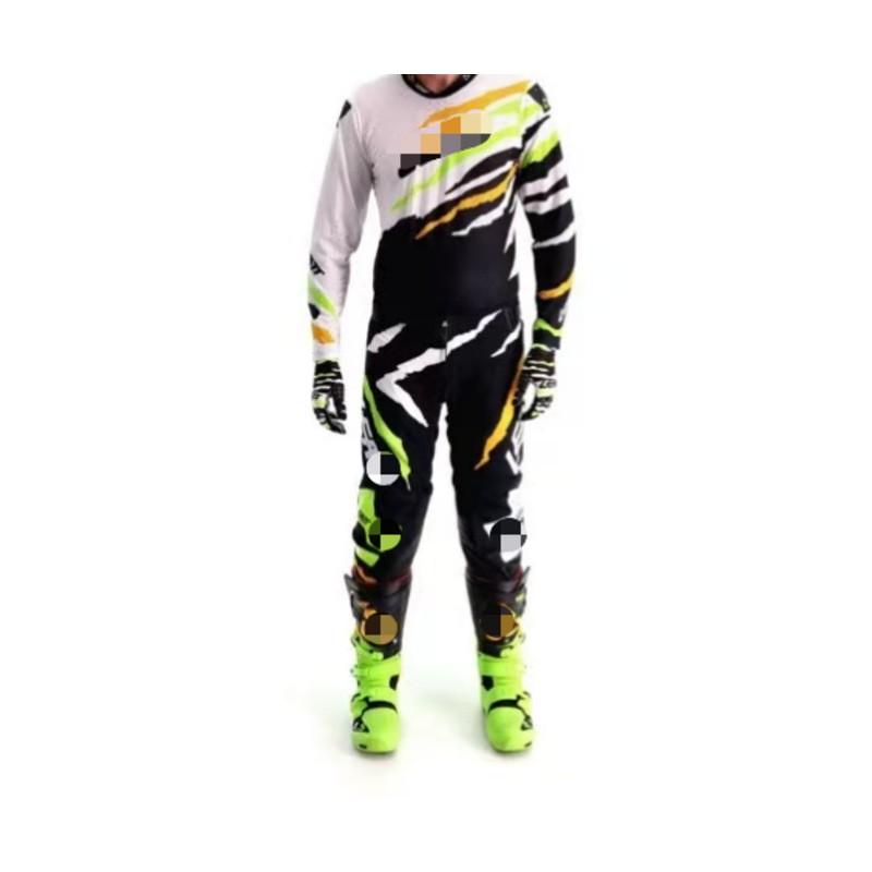 Men Women Mountain Bike Cycling Jersey Set Quick-Dry Breathable Off-Road Riding Apparel Outdoor Sports