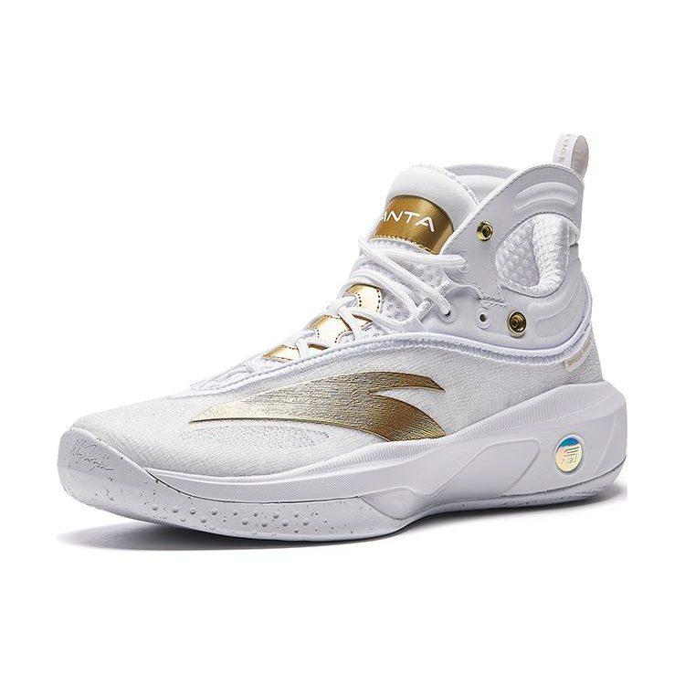 Anta KT8 KT 8 Comfortable Slip Resistant Abrasion Resistant High top Nitrogen Technology Basketball Shoes Men's 112331101-4