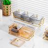 Luxury Multifunctional Fruit and Snack Compartment Plate for Home, Bar, and KTV